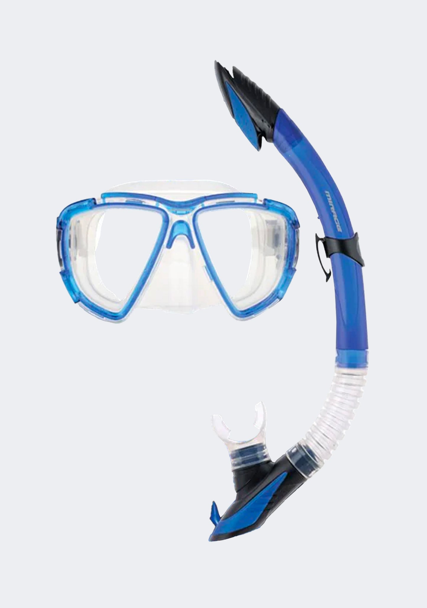 Mirage Adults Platinum Silicone Mask Snorkel & Fin Set