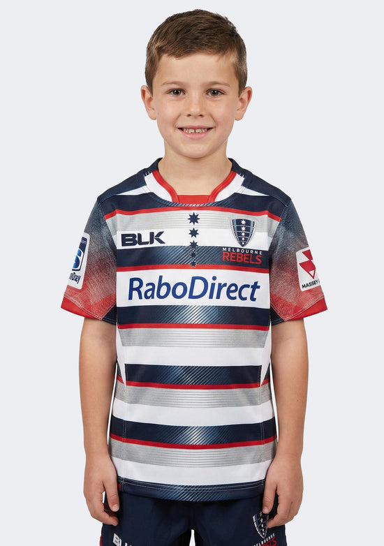 BLK Kids' Melbourne Rebels Jersey