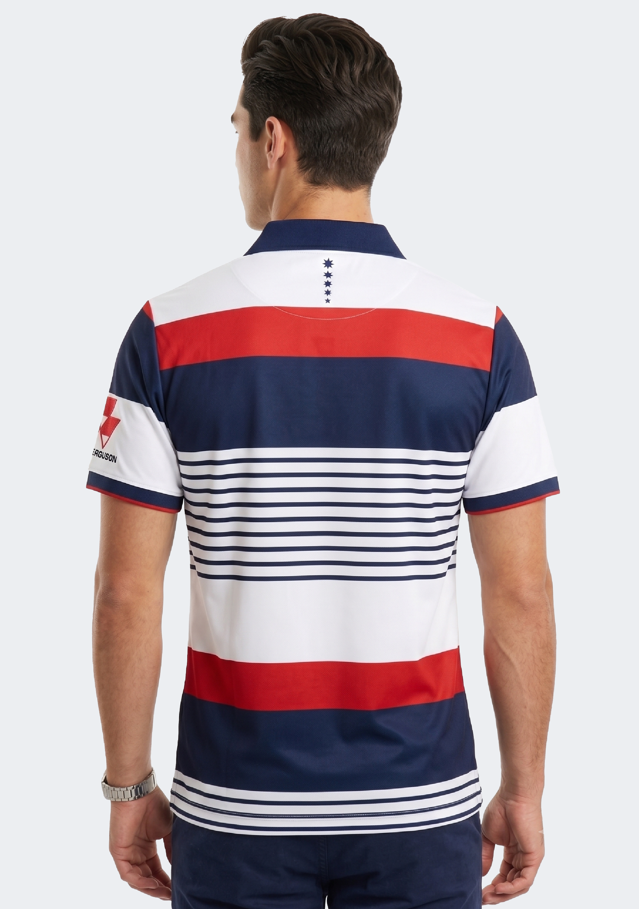 BLK Men's Melbourne Rebels Media Polo 2015