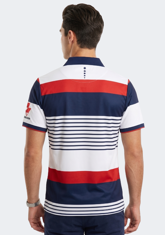 BLK Men's Melbourne Rebels Media Polo 2015