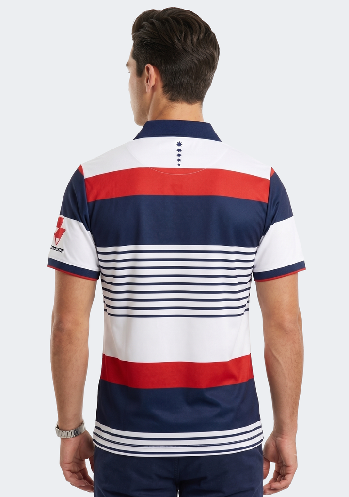 BLK Men's Melbourne Rebels Media Polo 2015