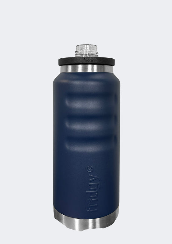Fridgy 1080mL Grip Range Dual Lid Water Bottle Navy