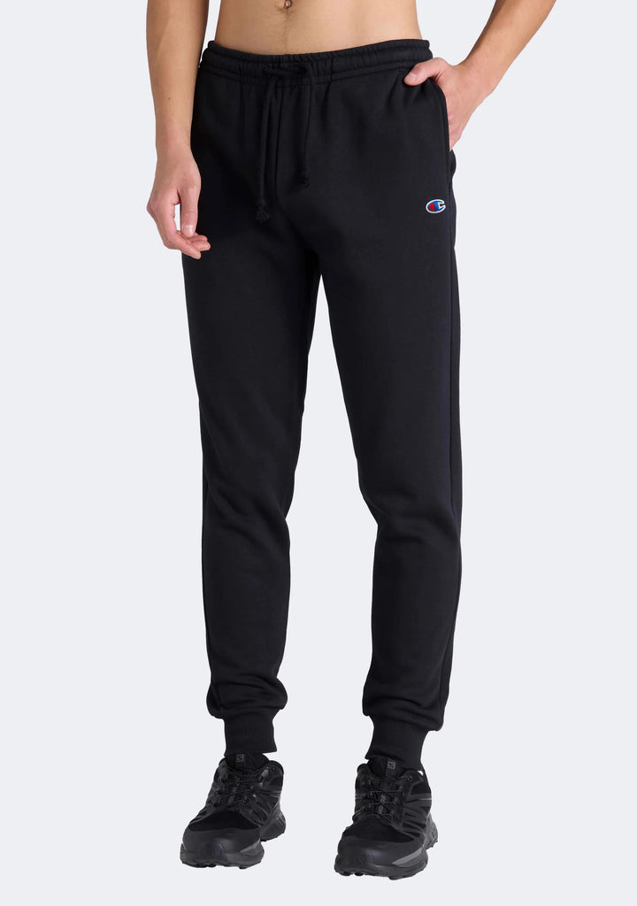 Champion Men's Skinny C Logo Fleece Trackpant