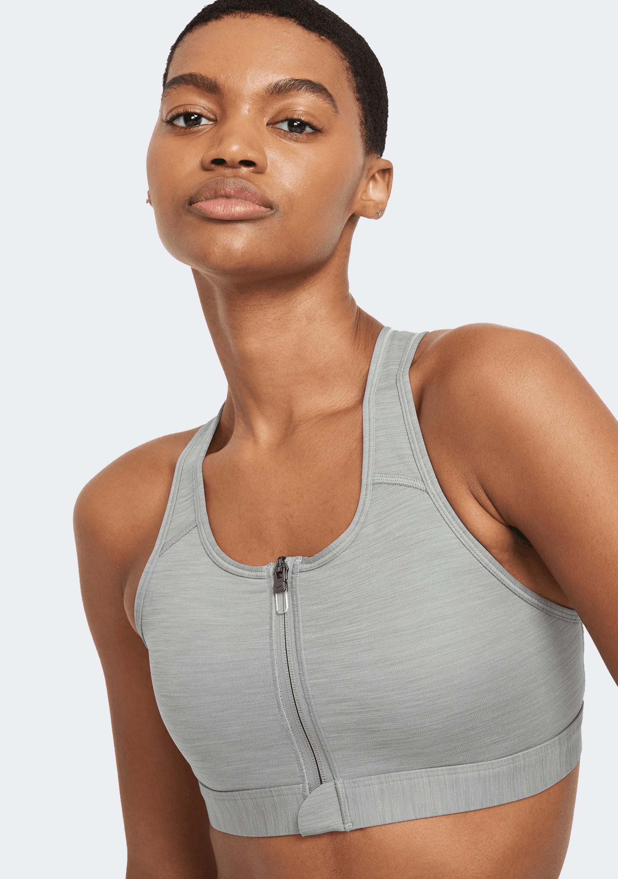 Nike Women’s DF Zip Front Swoosh Bra