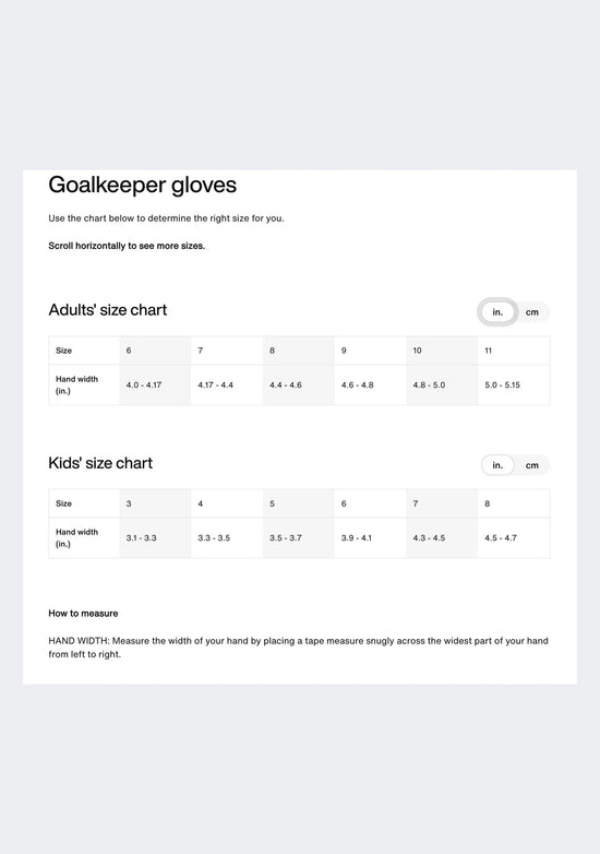 Nike Kids' Match Goalkeeper Gloves
