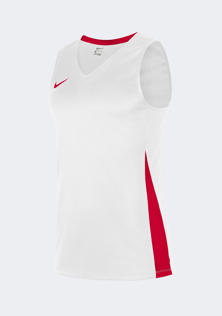 Nike Men's Team Basketball Stock Jersey - White/Red