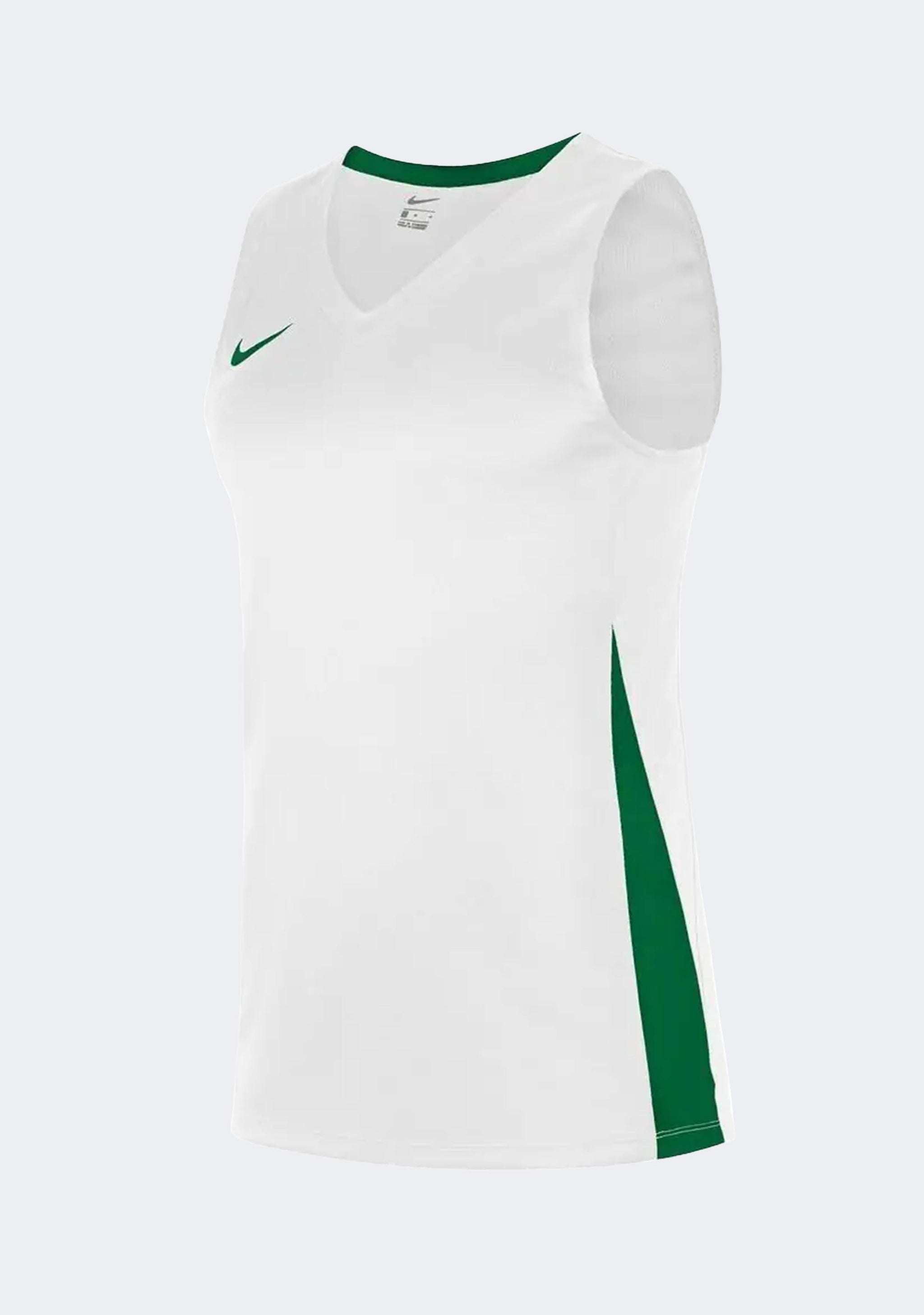 Nike Men's Team Basketball Stock Jersey - White/Green