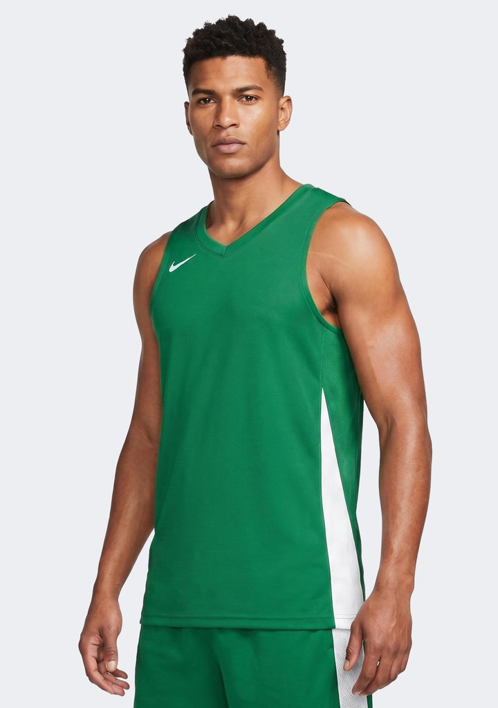 Nike Men's Team Basketball Training Jersey - Green/White
