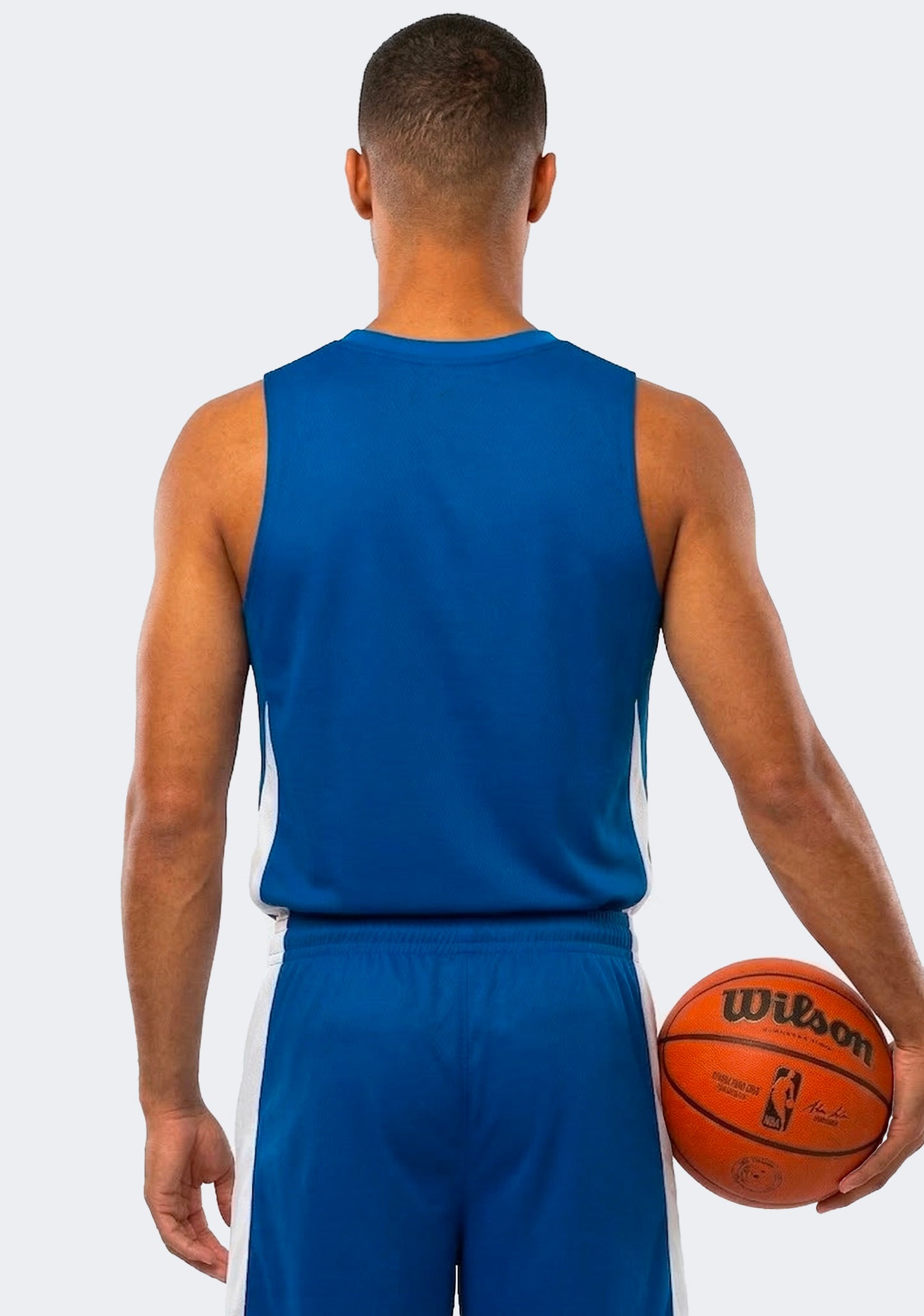 Nike Men's Team Basketball Training Jersey - Royal/White
