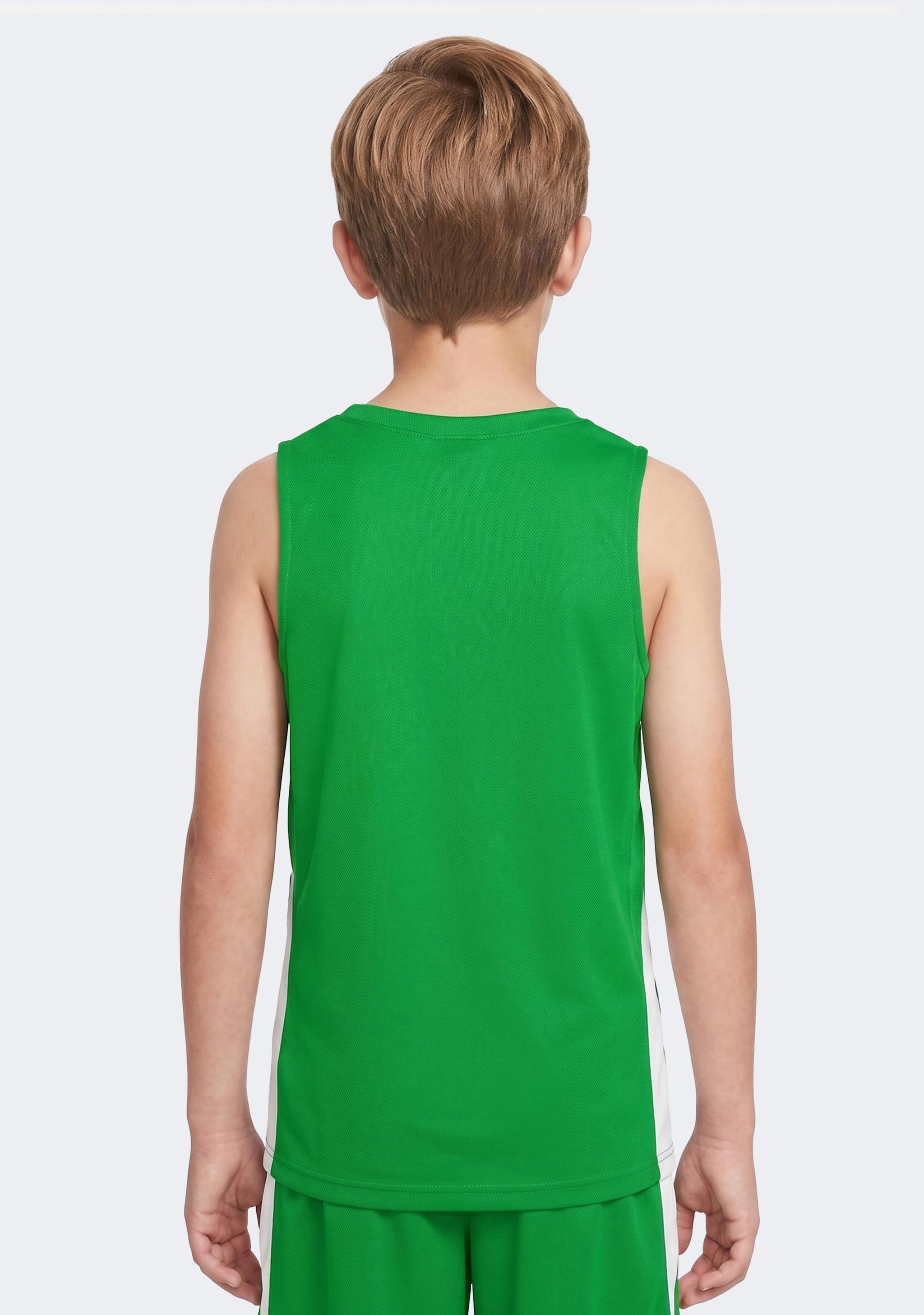 Nike Kids' Team Basketball Training Jersey - Green/White