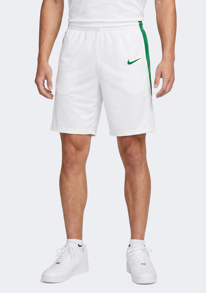 Nike Men's Team Basketball Shorts - White/Green