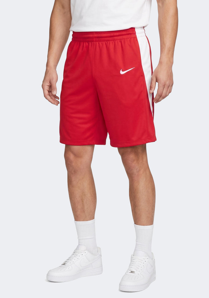 Nike Men's Team Basketball Stock Shorts - Red/White