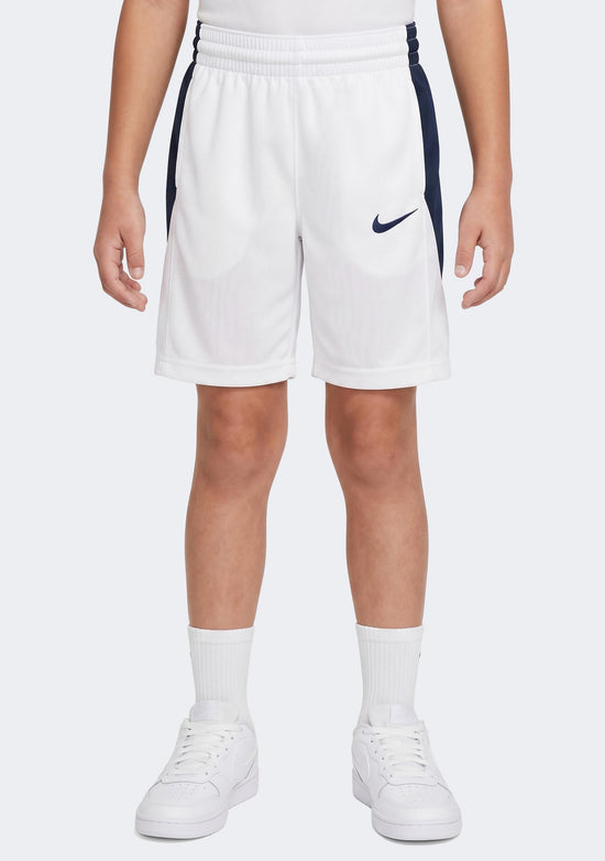 Nike Kids' Team Basketball Shorts - White/Navy