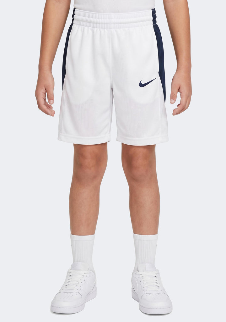 Nike Kids' Team Basketball Shorts - White/Navy
