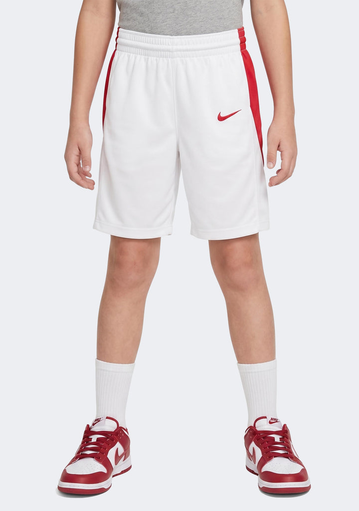 Nike Kids' Team Basketball Shorts - White/Red