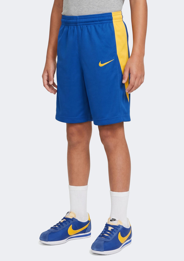 Nike Kids' Team Basketball Shorts - Blue/Yellow