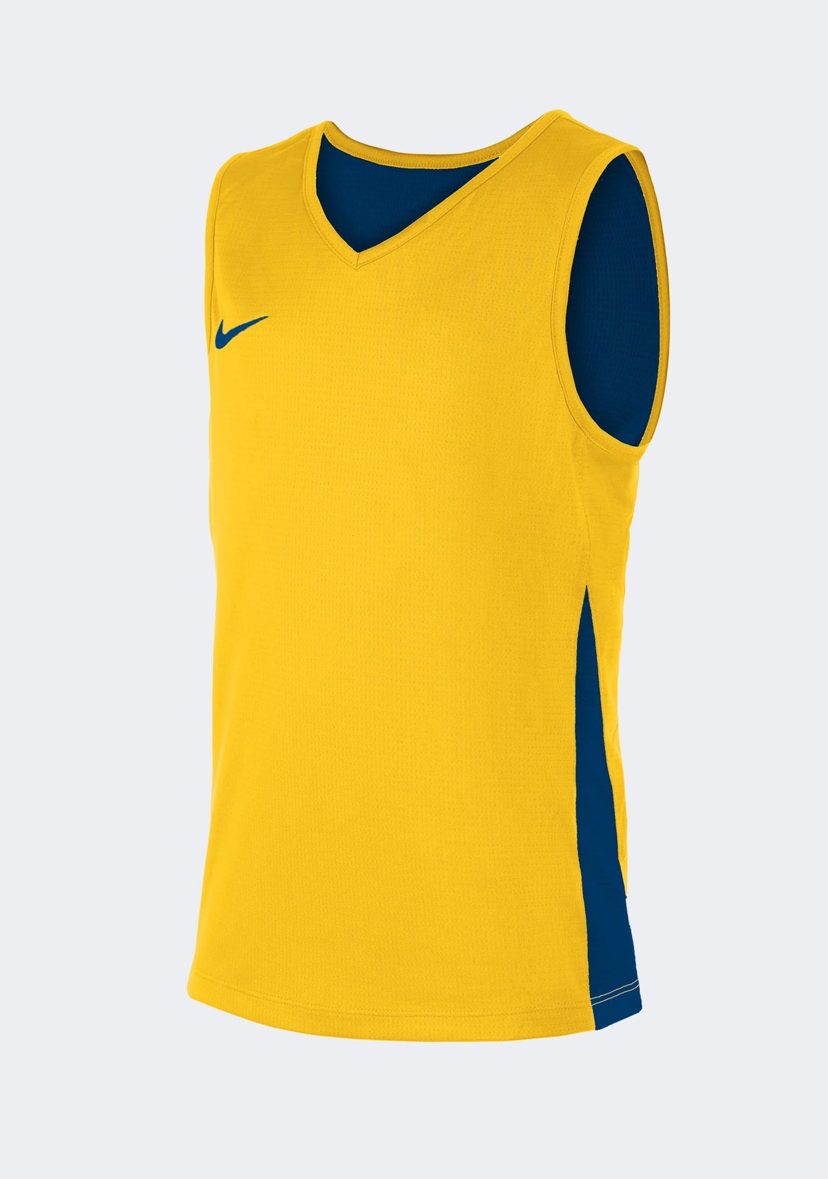 Nike Kids' Team Basketball Reversible Training Tank - Yellow/Royal ...