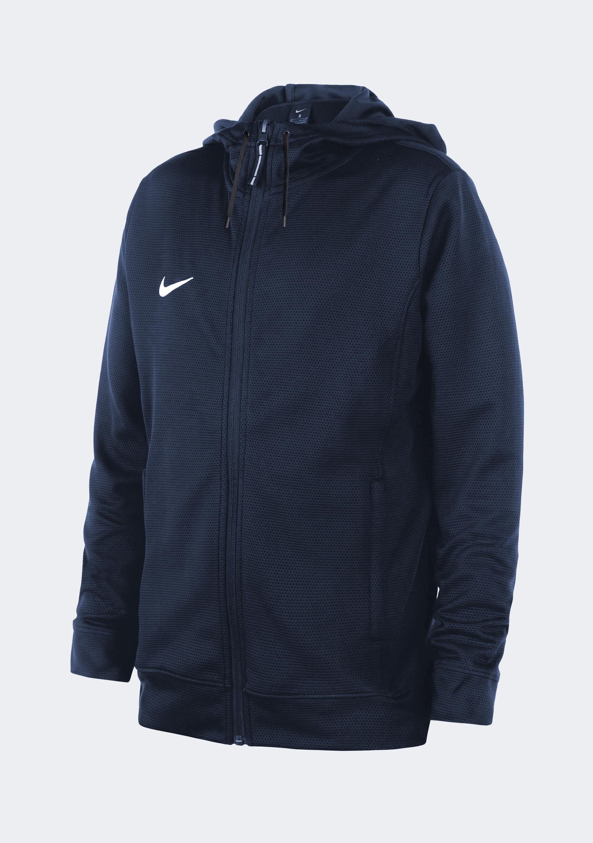 Nike Men's Team Basketball Full Zip Stock Hoodie Navy