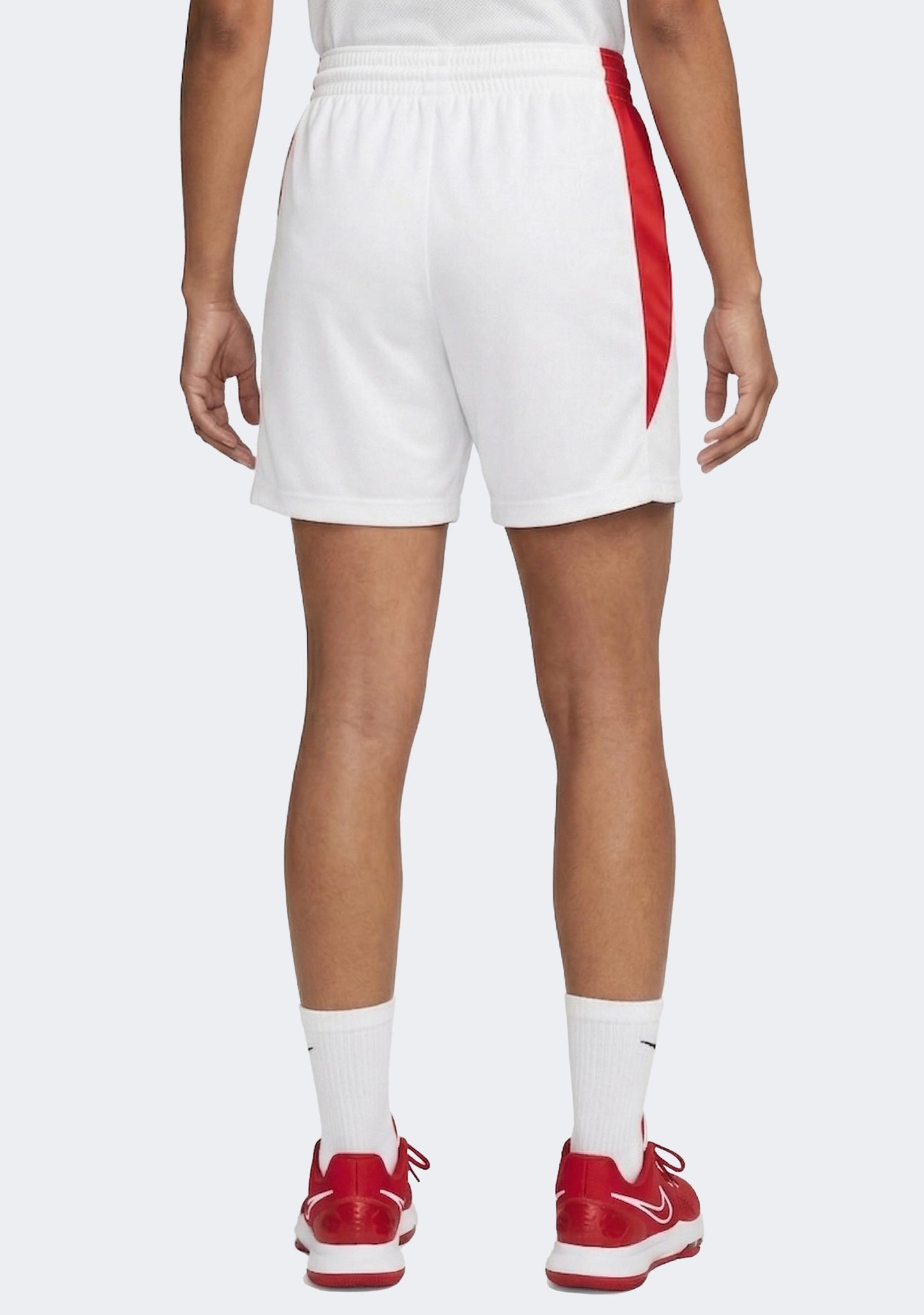Nike Women's Team Basketball Shorts - White/Red