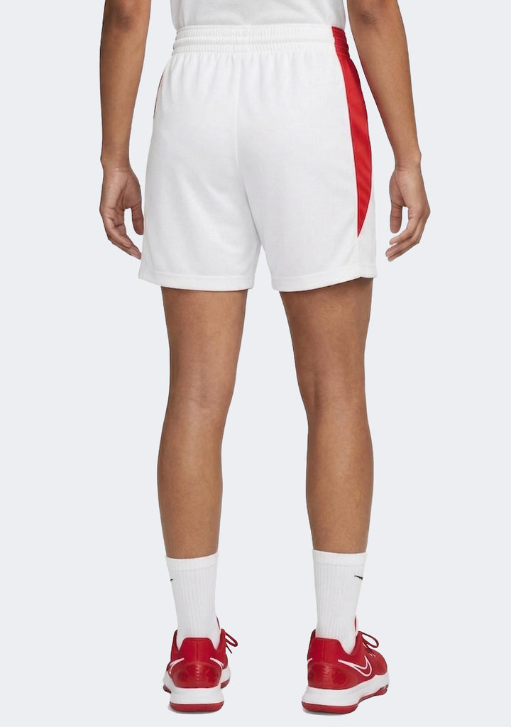 Nike Women's Team Basketball Shorts - White/Red