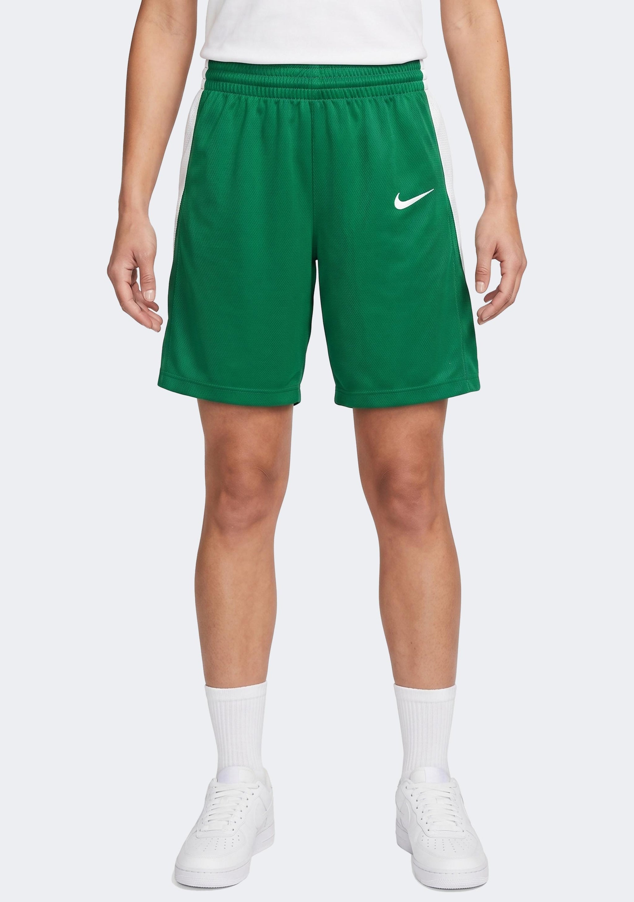 Nike Women's Team Basketball Shorts - Green/White