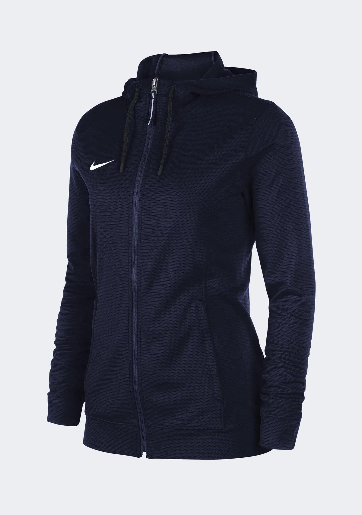 Nike Women's Team Basketball Full Zip Stock Hoodie Navy