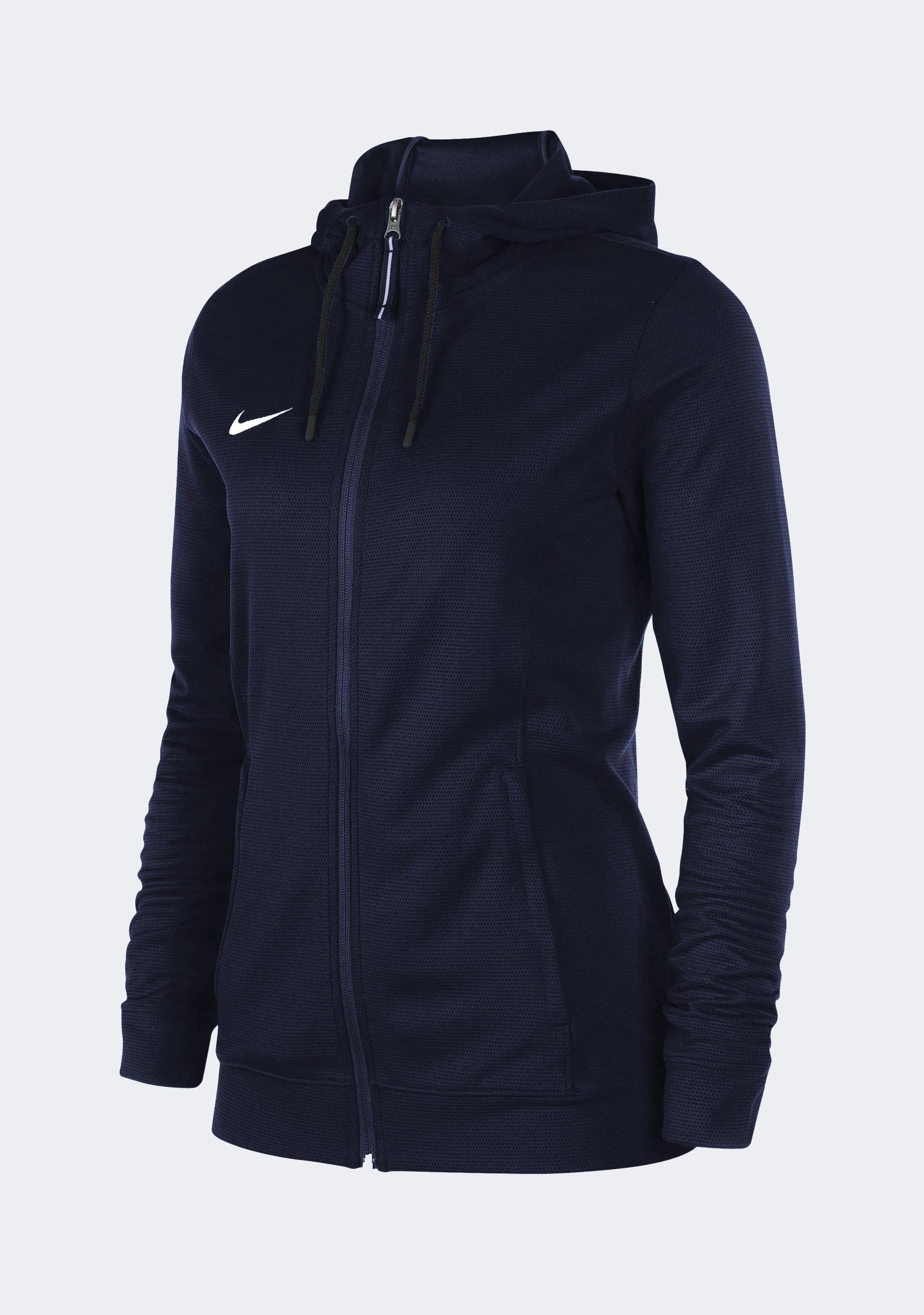 Nike Women's Team Basketball Full Zip Stock Hoodie Navy