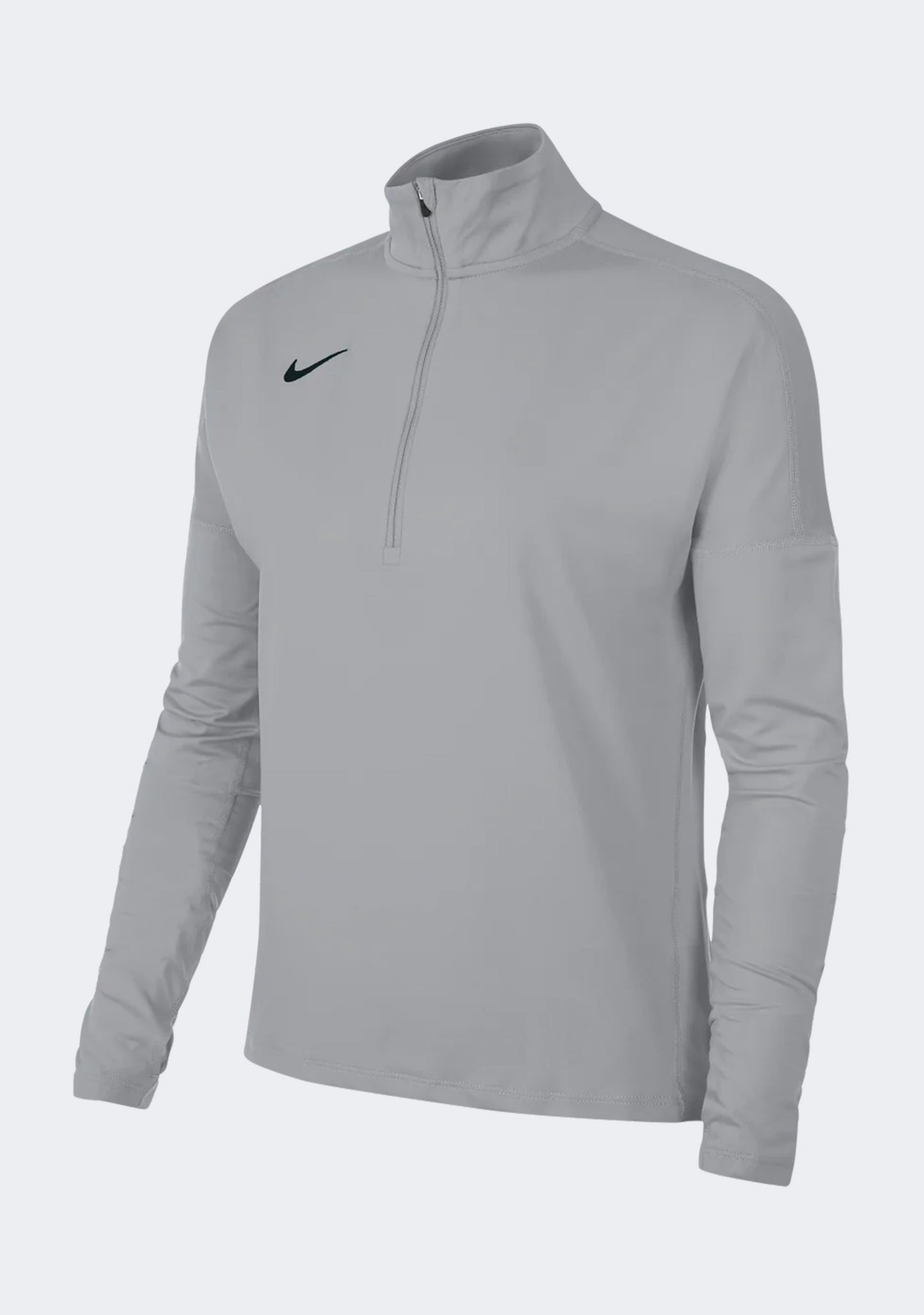Nike Women's Team Dri-FIT Element Half Zip Top Grey