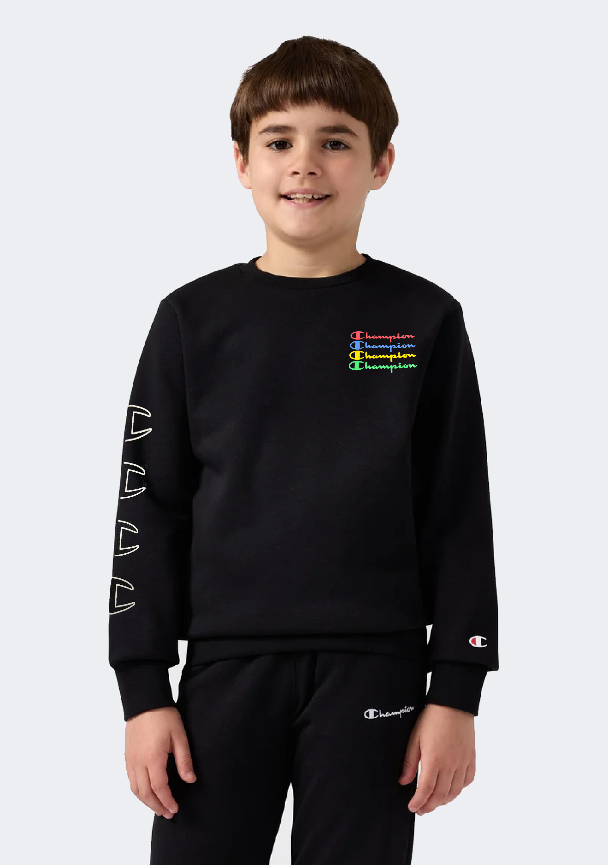 Champion Kids' Graphic Print Crew
