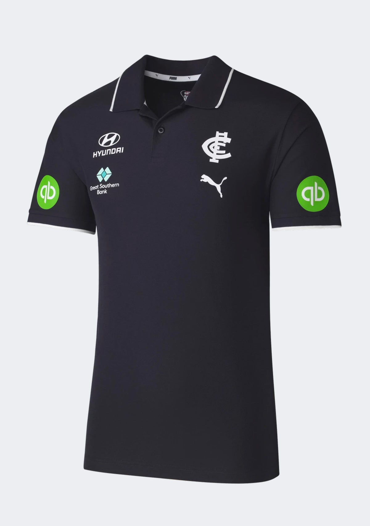 Puma Men's Carlton FC 2026 Team Polo Navy