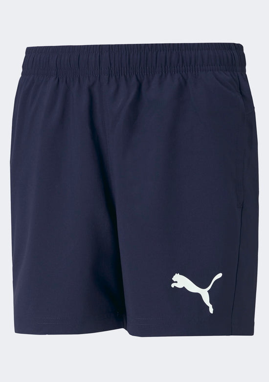 Puma Kids' Active Woven Shorts Navy