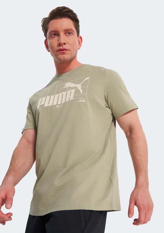 Puma Men's Graphic No. 1 Logo Tee