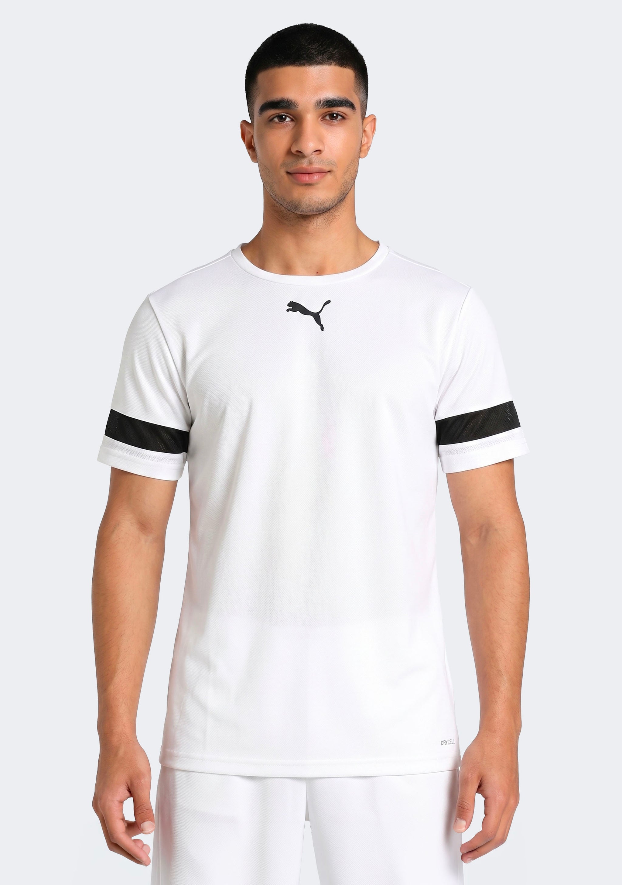 Puma Men's TeamRISE Jersey White/Black