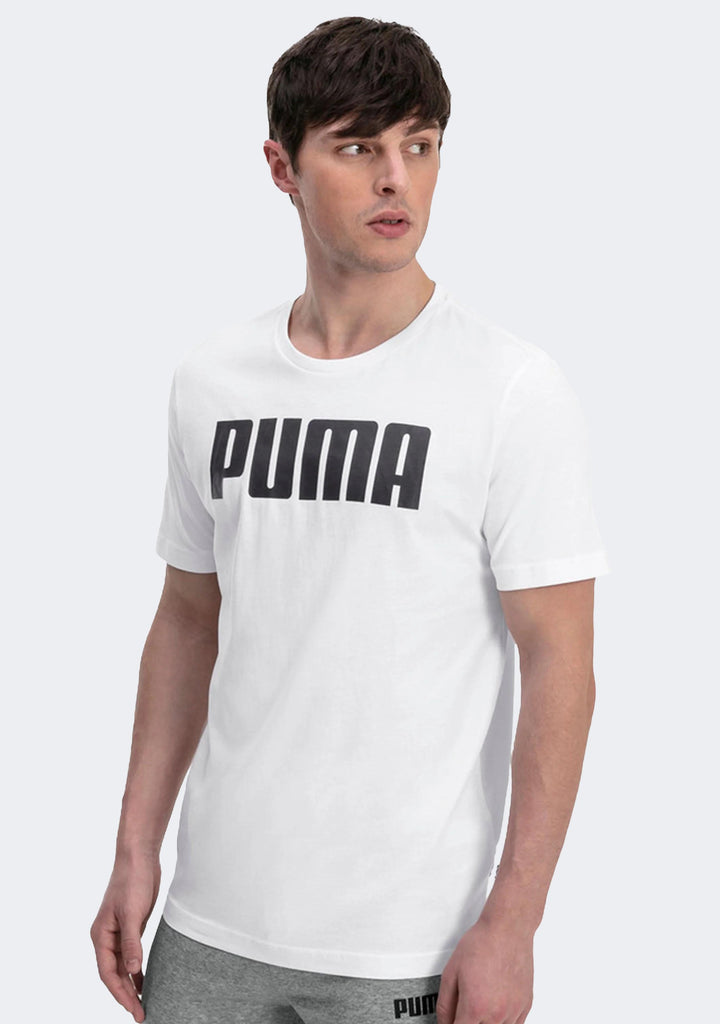 Puma Men’s Essential Logo Tee White