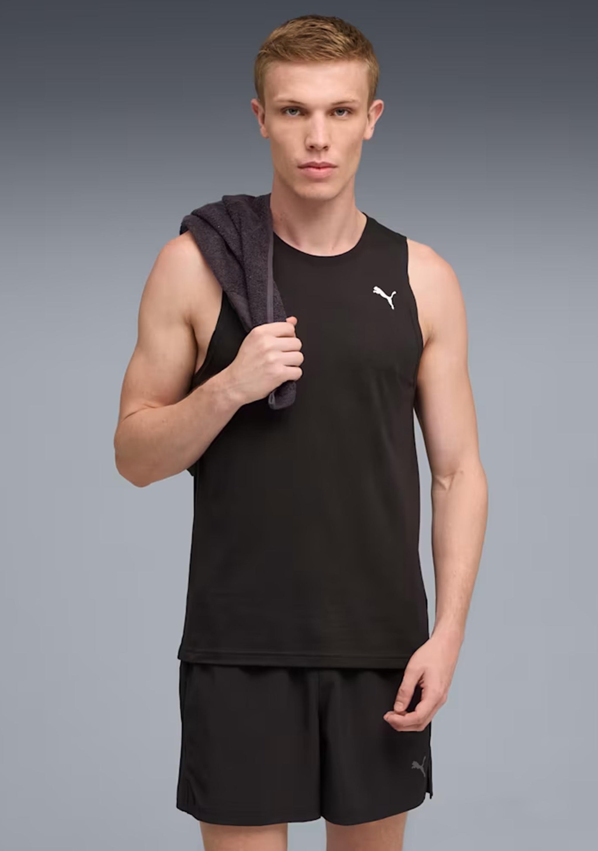 Puma Men's Tad Tech Triblend Sleeveless Tank