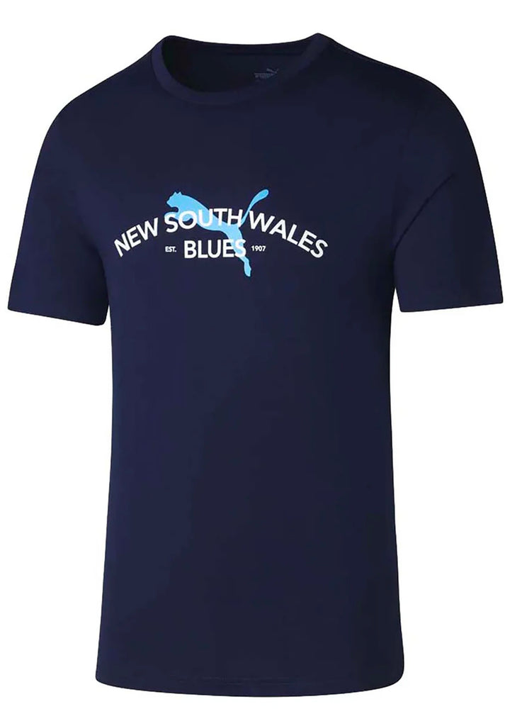 Puma Men's 2024 NSW Blues State of Origin Graphic Tee <br> 775841 01