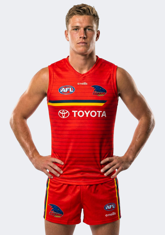 O'Neills Men's Adelaide Crows 2021 Training Guernsey Red