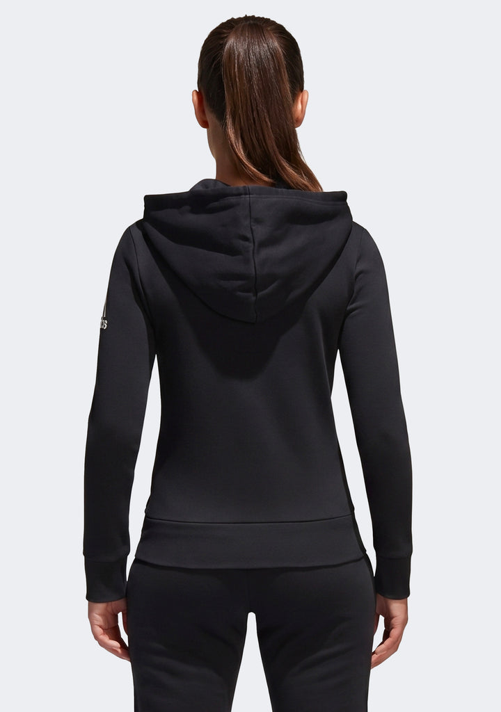 Adidas Women’s Essential Solid Full Zip Hoodie