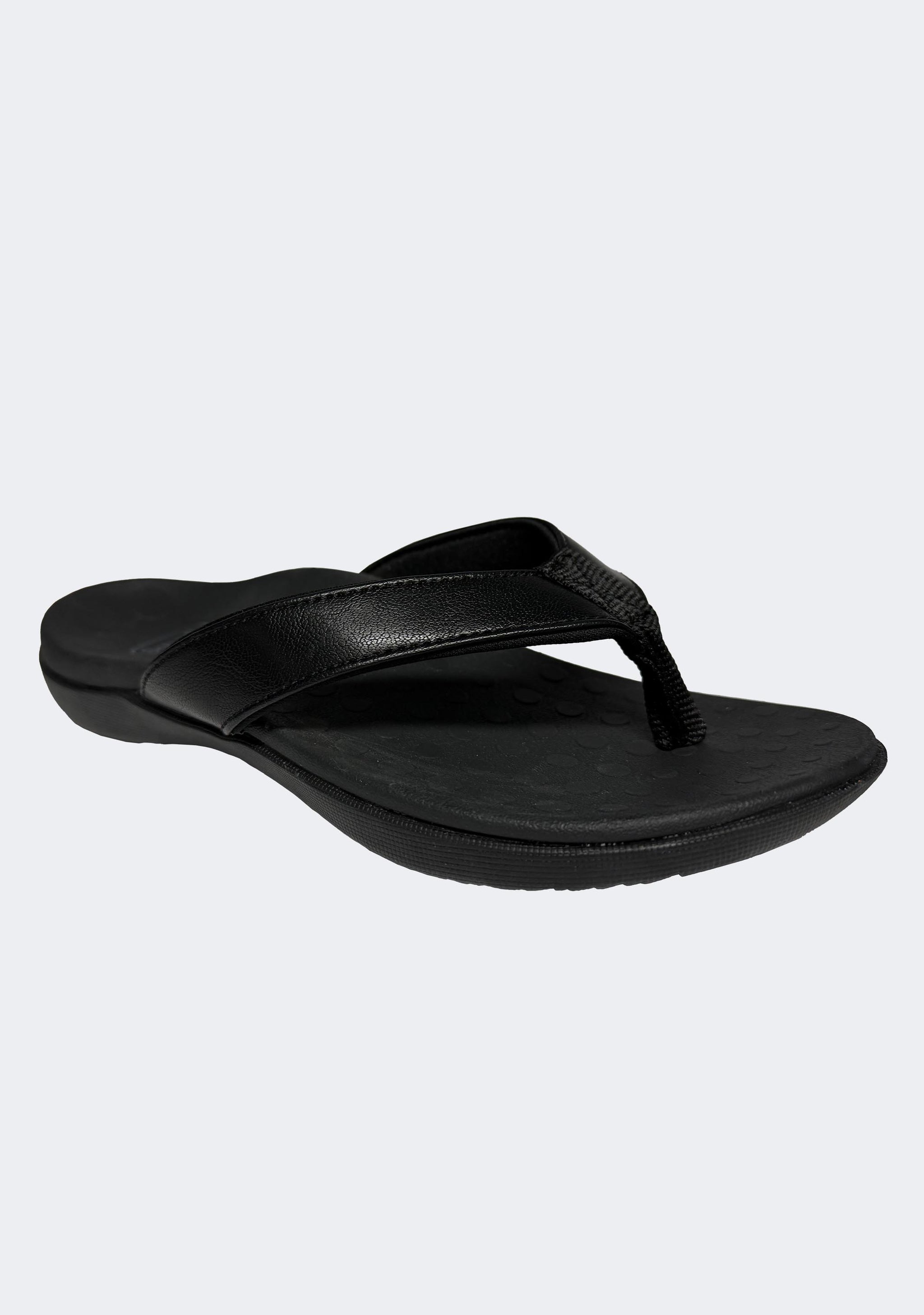 Scholl Orthaheel Women's Sonoma II Smooth Black