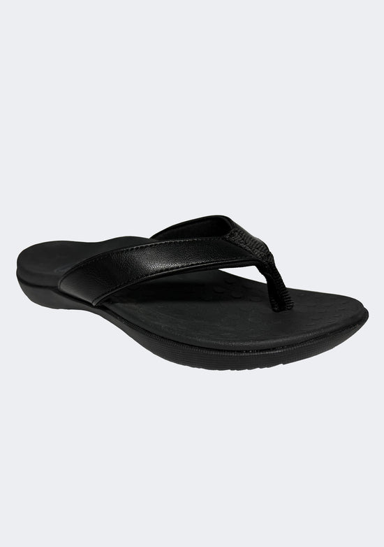 Scholl Orthaheel Women's Sonoma II Smooth Black