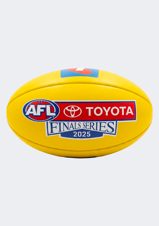 Sherrin PVC AFL Grand Final 2025 20cm Mini Football Yellow