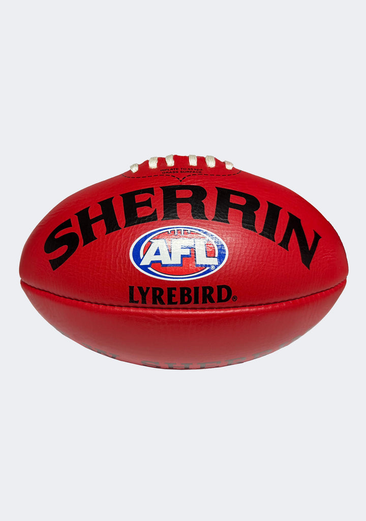 Sherrin Lyrebird Football Red