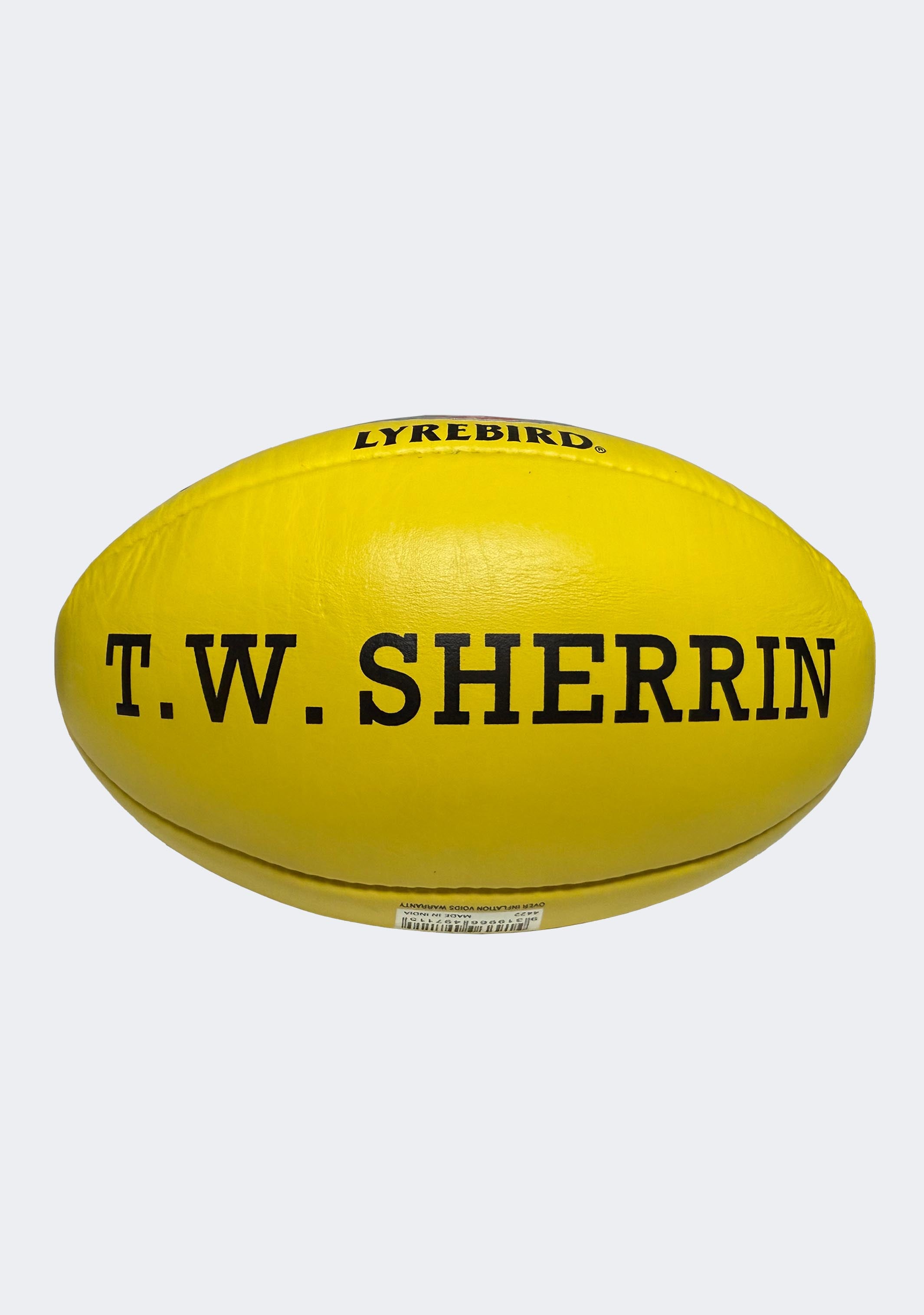 Sherrin Lyrebird Football Yellow