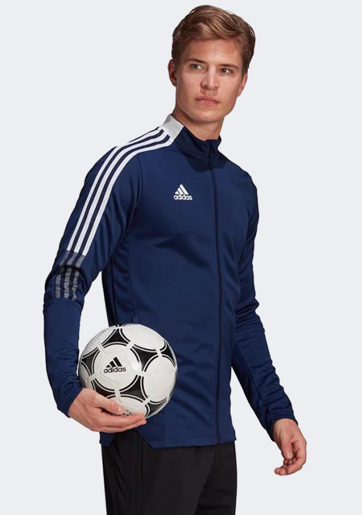 Adidas Mens Tiro 21 Jacket Navy