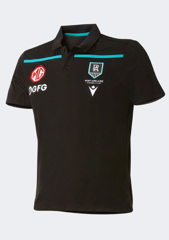 Macron Men’s Port Adelaide FC M20 Travel Polo