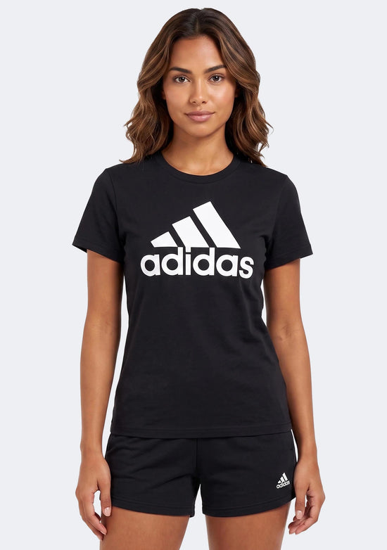 Adidas Women’s Big Logo Loungewear Essential Tee