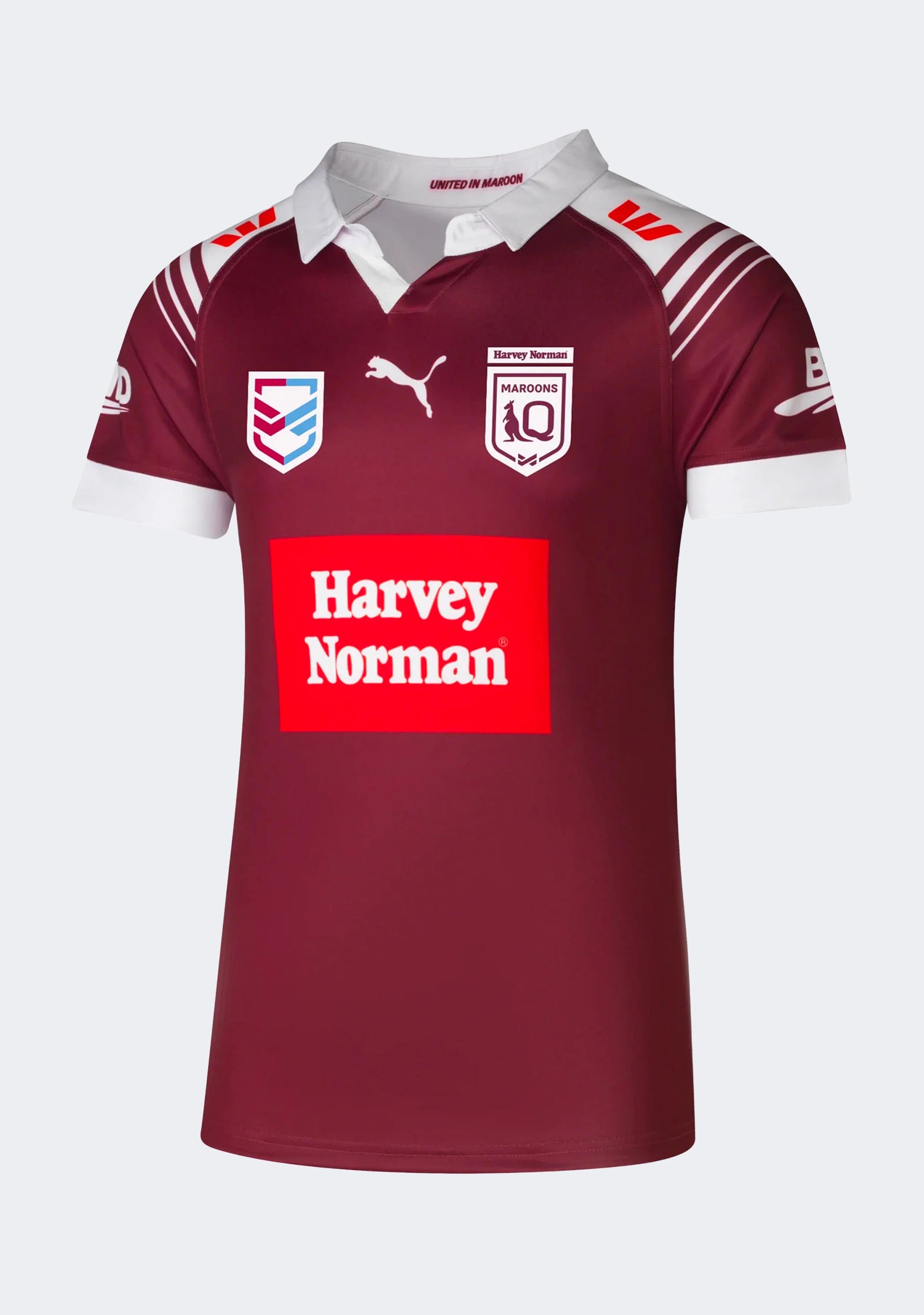 Puma Women's  2024 Queensland Maroons State of Origin Replica WSOO Jersey