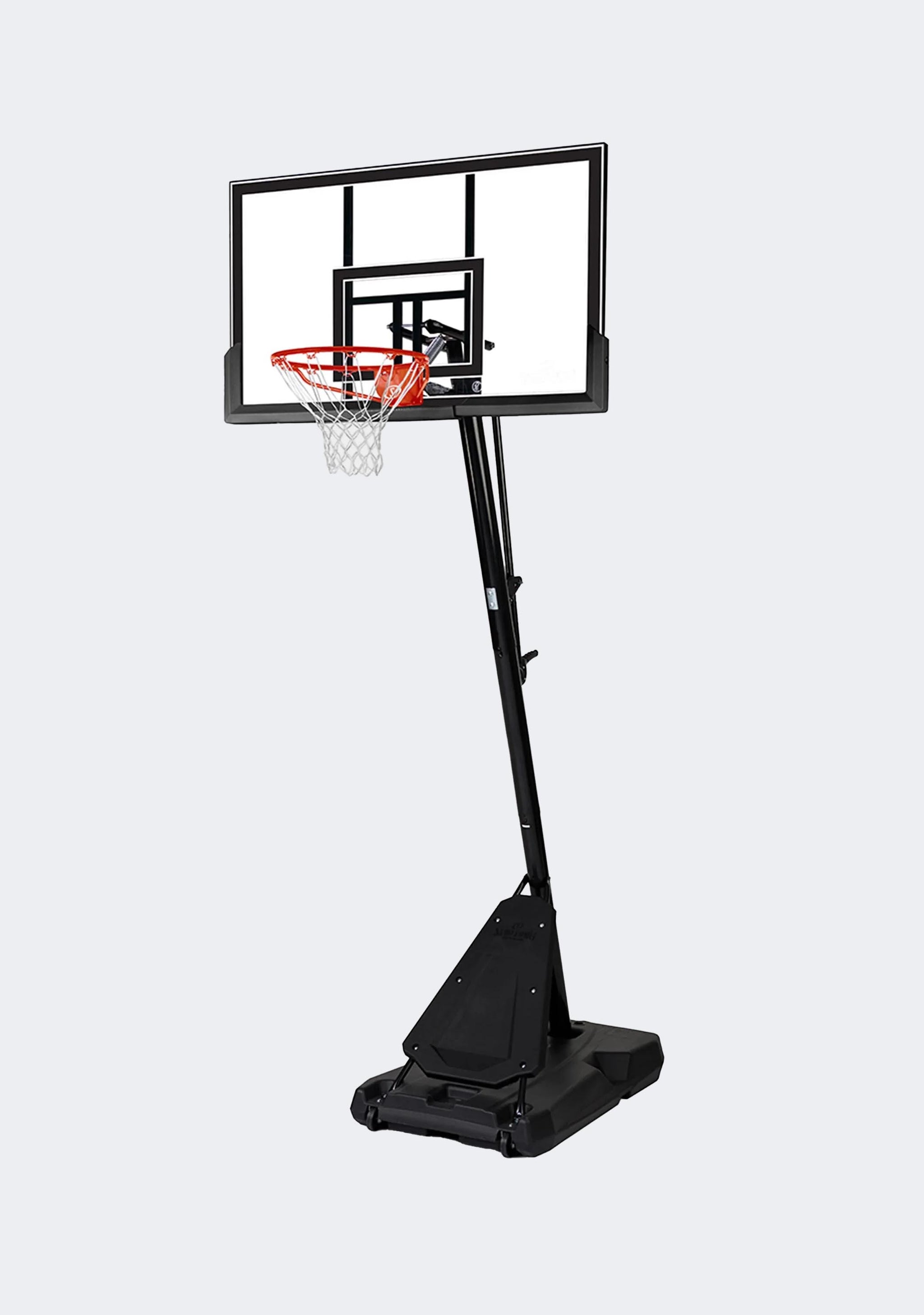 Spalding 50 Inch Performance Acrylic Exactaheight Lift Basketball System
