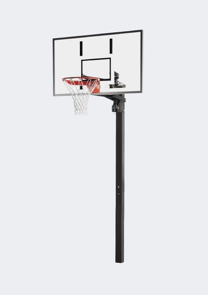 Spalding 50 Inch Acrylic U-Turn In-Ground Basketball System