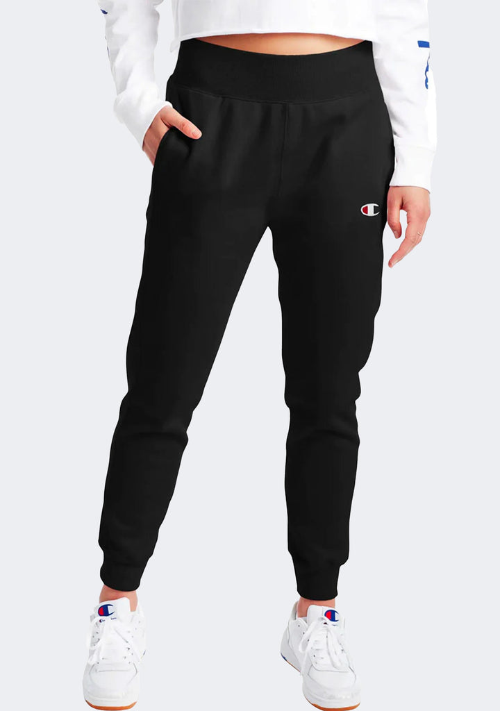 Champion Women’s Reverse Weave French Terry Slim Jogger Black
